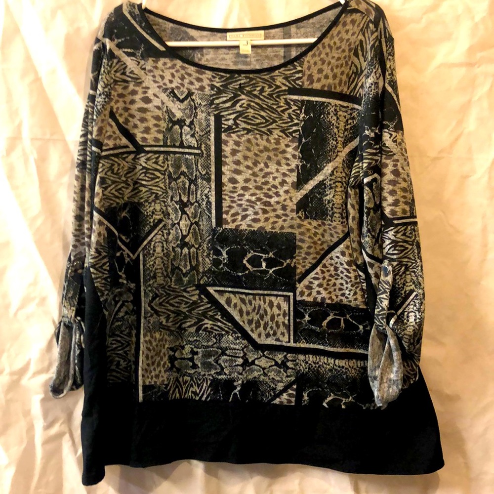 Dana Buchman Leopard/Zebra Print (Smoker)